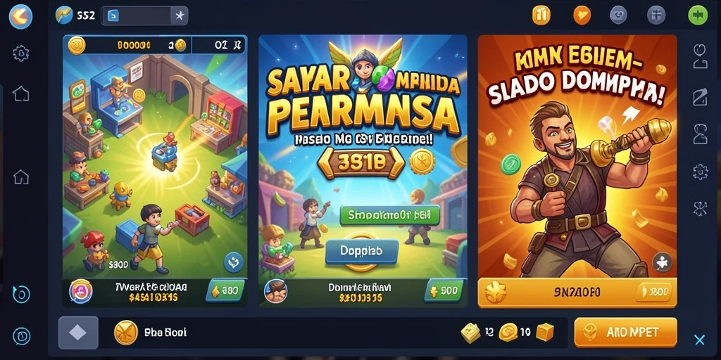 Tampilan antarmuka yang menarik dan user-friendly.