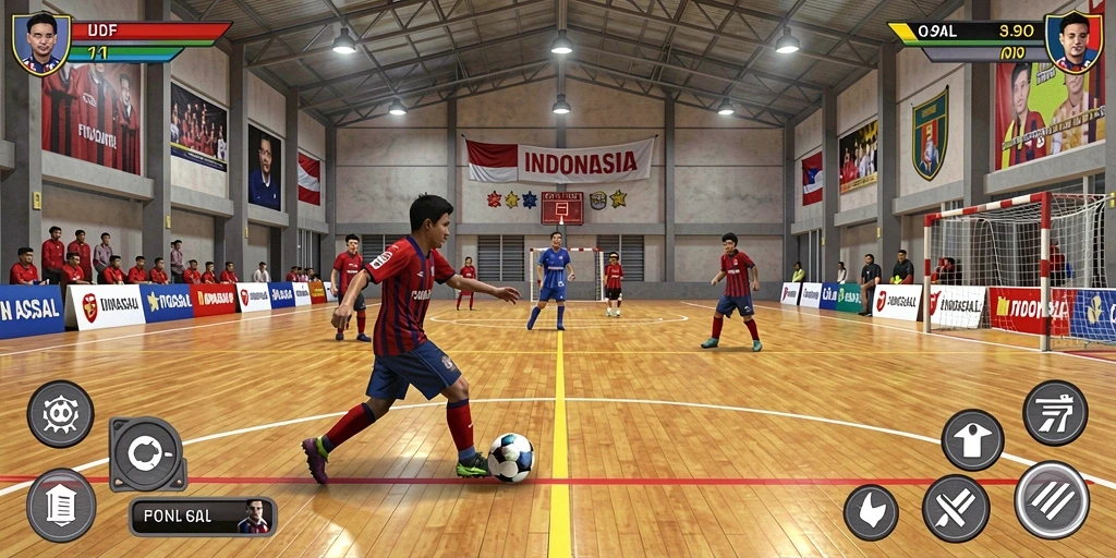 Tampilan antarmuka pengguna yang menarik dan ramah.