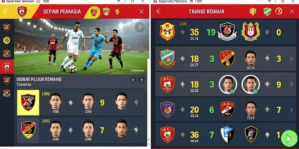 Tampilan antarmuka yang user-friendly.