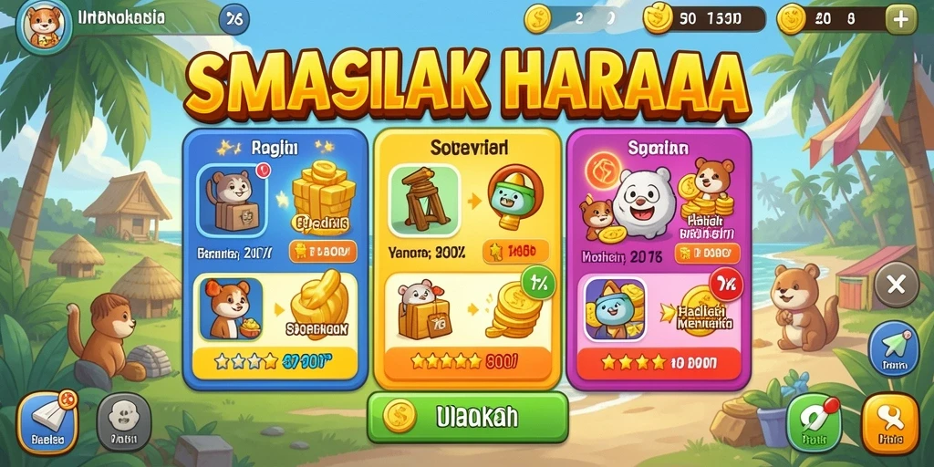 Tampilan antarmuka pengguna yang menarik dan ramah.