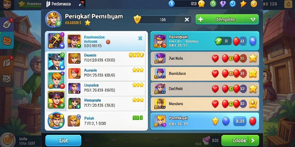 Tampilan antarmuka yang user-friendly dan menarik.