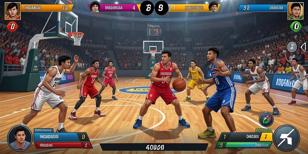 Tampilan awal game HUJANTOTO yang menarik.
