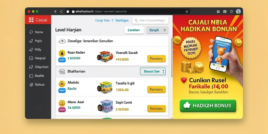 Tampilan antarmuka yang menarik dan intuitif.