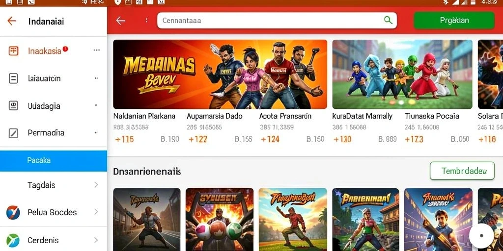 Tampilan antarmuka yang ramah pengguna.