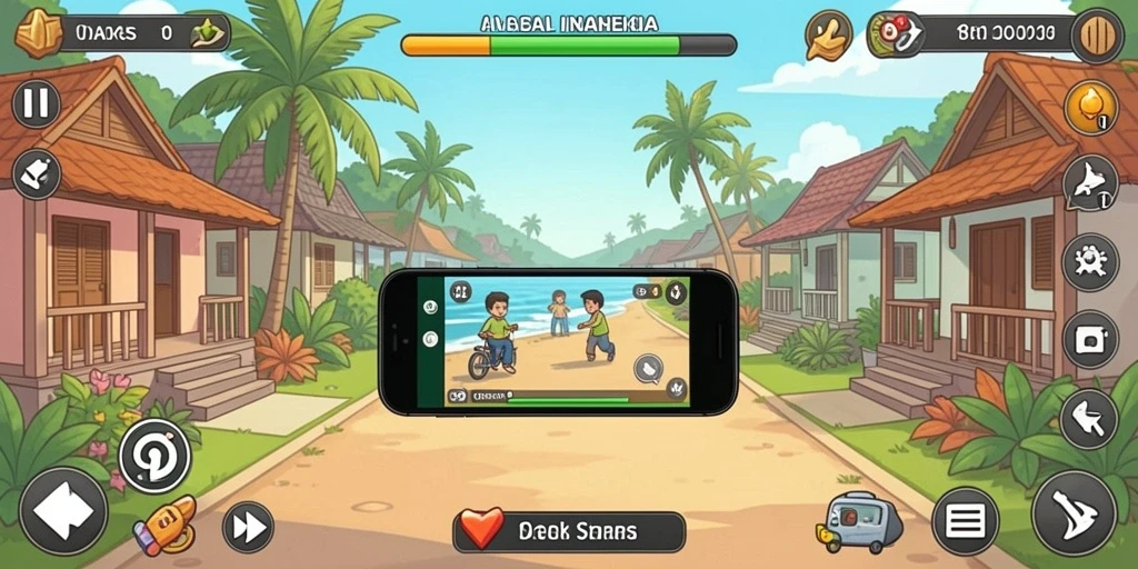 Tampilan antarmuka yang menarik dan user-friendly.