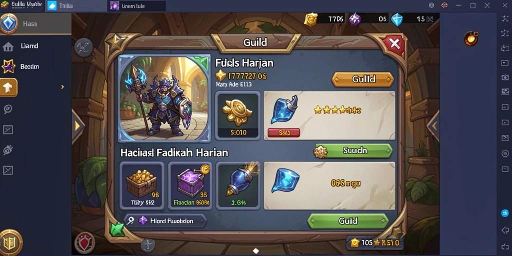 Screenshot menampilkan karakter utama dalam aksi.