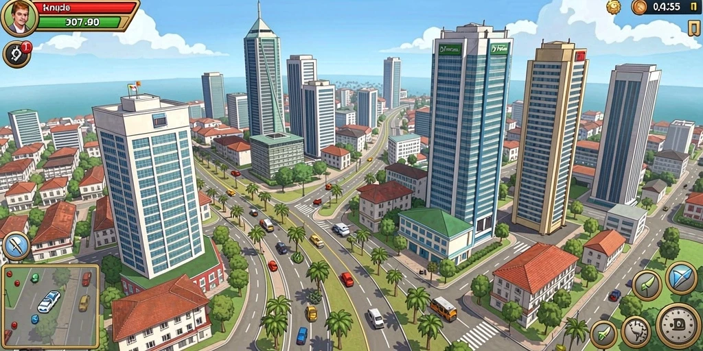 Tampilkan grafis menawan dari gameplay NX888.