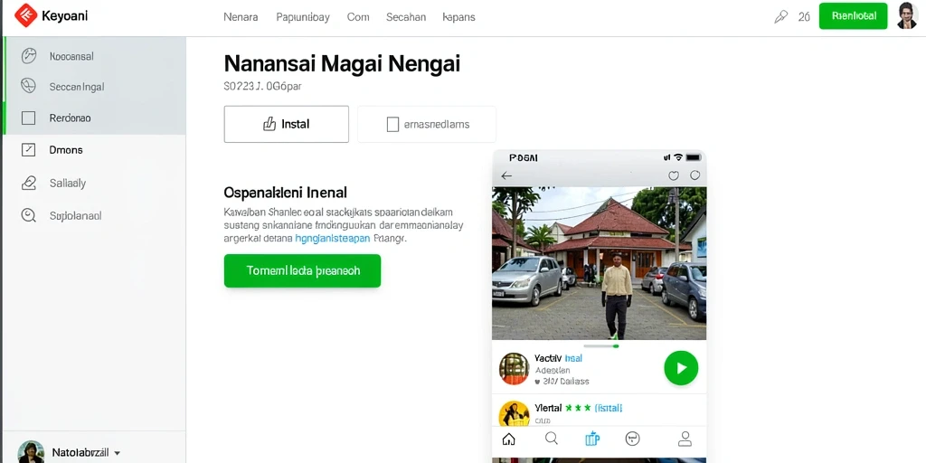 Tampilan antarmuka pengguna yang intuitif.