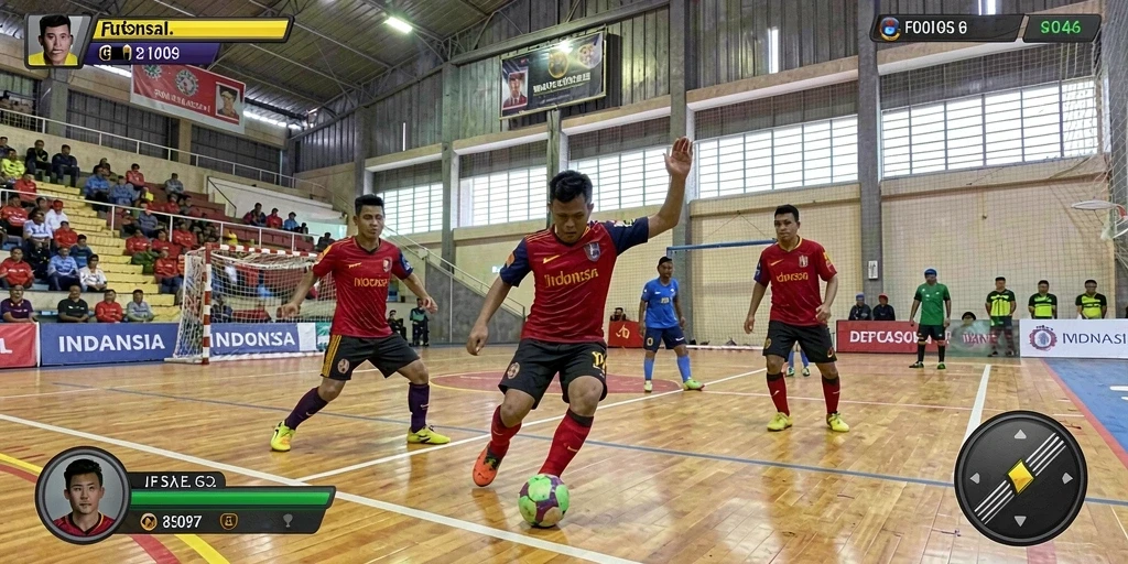 Tangkapan layar menampilkan level awal dengan desain grafis yang menarik.