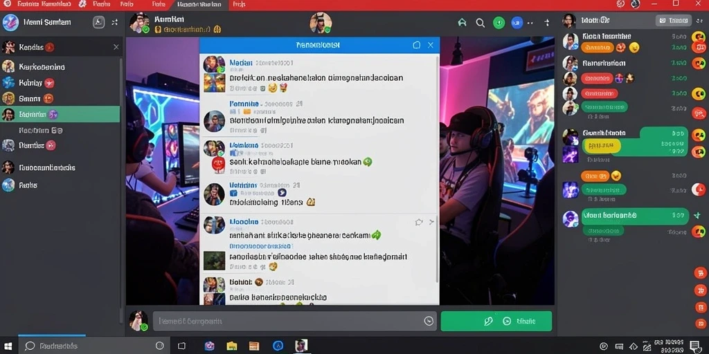 Tampilan karakter yang beragam dan menarik.