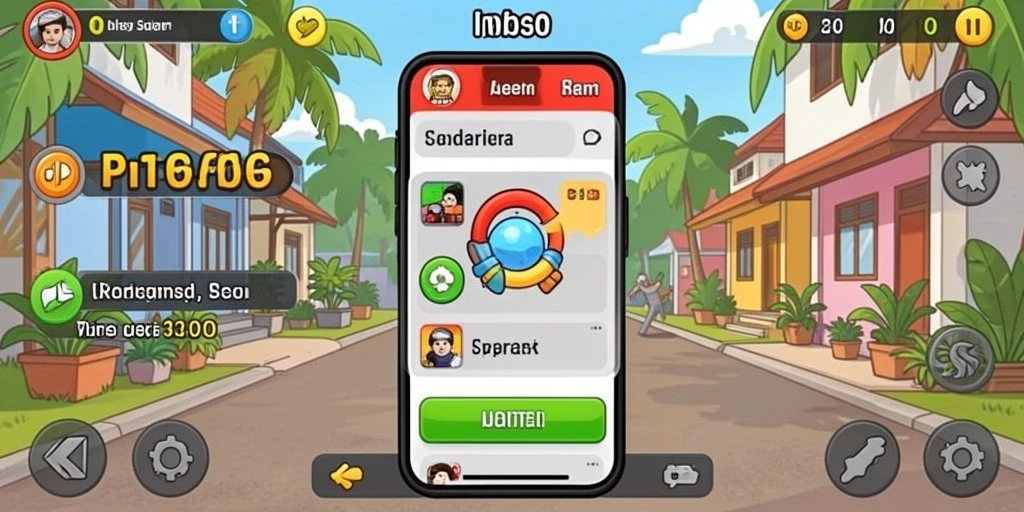 Tampilan menarik dari permainan slot klasik.