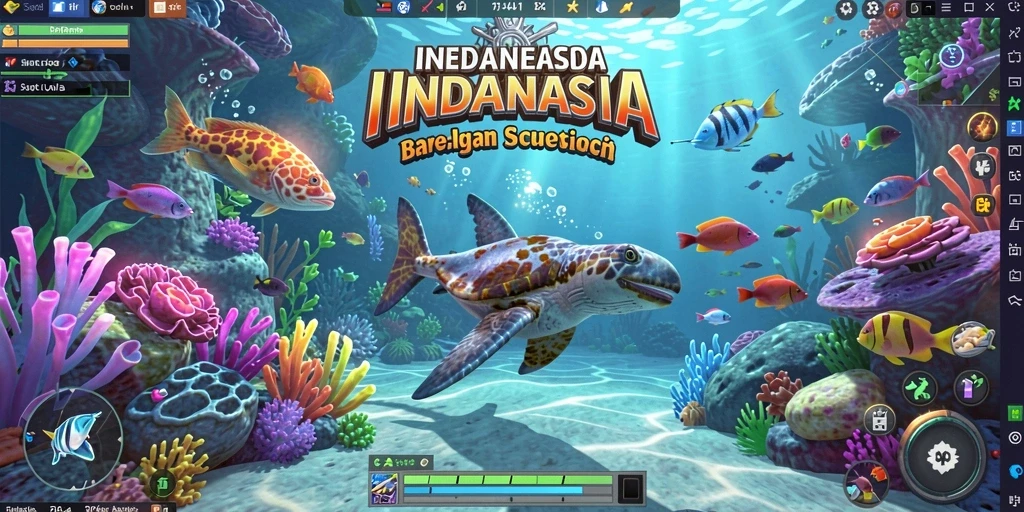 Screenshot menunjukkan tampilan antarmuka yang menarik.