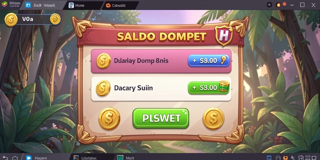 Tangkapan layar slot klasik dengan hadiah besar.