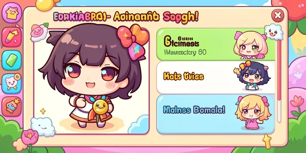 Tampilan awal game yang menawan.
